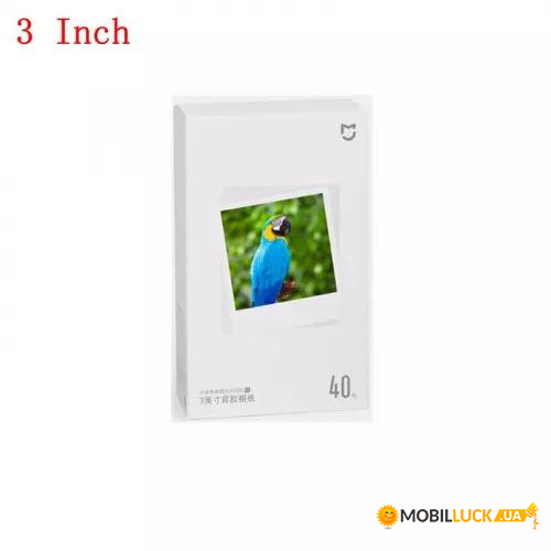    Xiaomi Mi Photo Printer 1S Paper 3 (40 Sheets) (BHR6756GL)