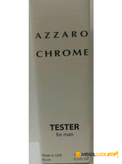   Azzaro Chrome - Tester 60ml (Copy)