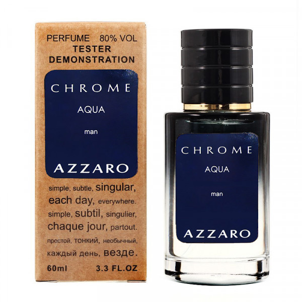   Azzaro Chrome Aqua - Selective Tester 60ml 