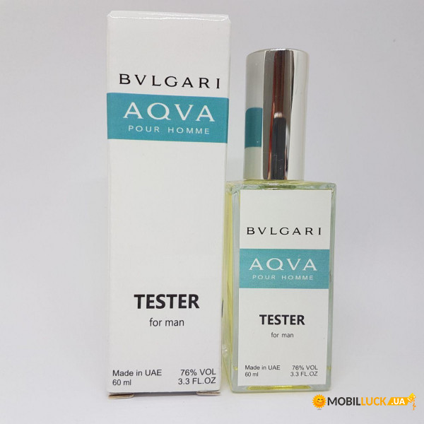   Bvlgari Aqva pour homme Dubai Tester 60ml