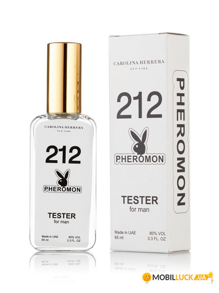  Carolina Herrera 212 Men Pheromon Tester 65ml