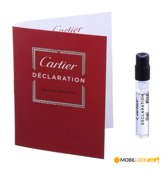   Cartier Declaration   1.5 ml vial