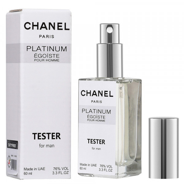   Chanel Egoiste Platinum - Dubai Tester 60ml 