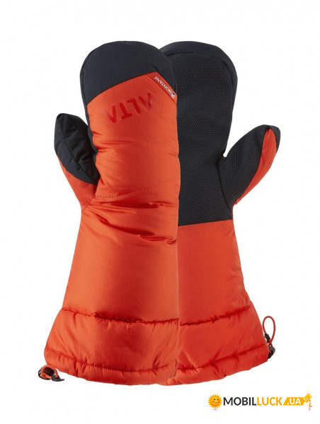  Montane Alpine 850 Down Mitt Firefly Orange L