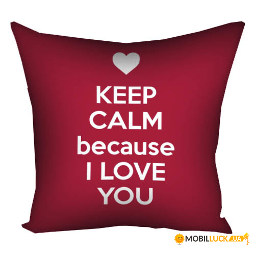    40x40  Keep calm andbecause love you 4N_15L021