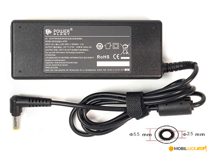     PowerPlant ASUS 220V, 19V 90W 4.74A (5.5*2.5)