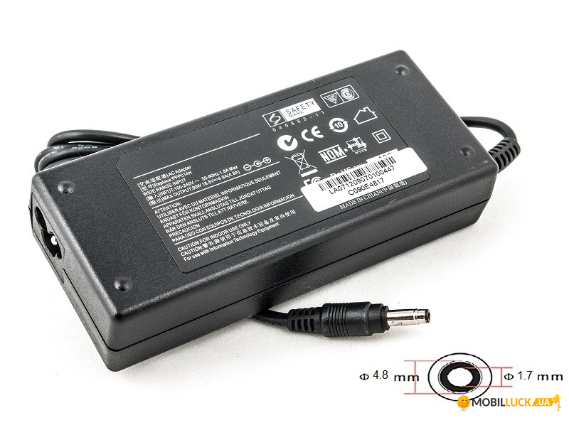     PowerPlant COMPAQ 220V, 18.5V 90W 4.9A (4.8*1.7)