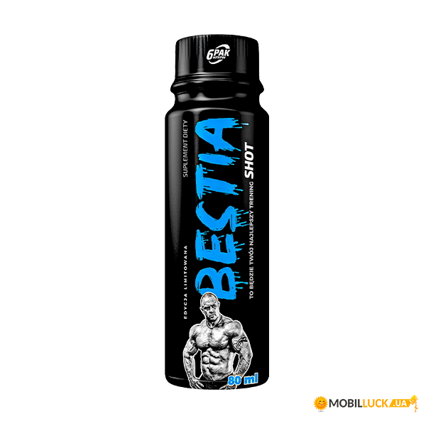  6PAK Nutrition Bestia Shot 80  