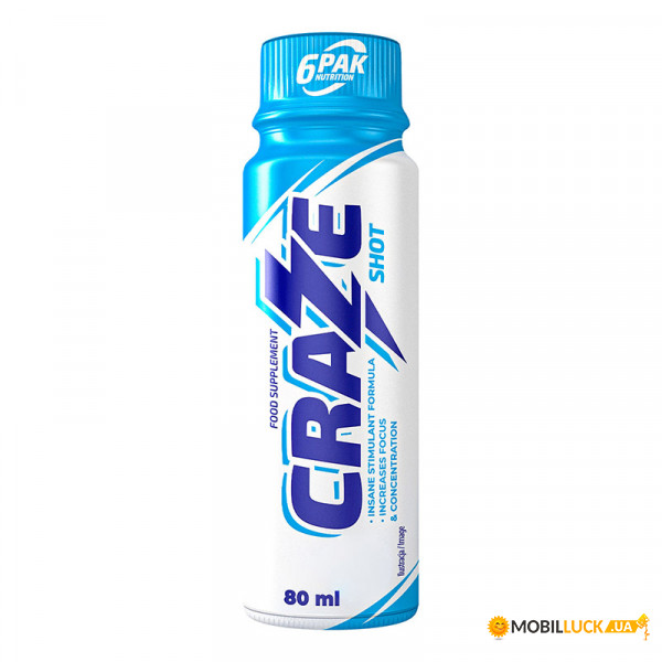  6PAK Nutrition CrazeShot 80  -