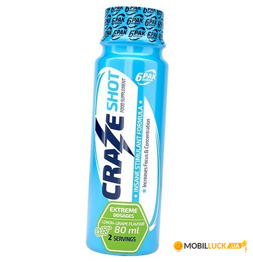  6Pak Craze Shot 80 - (11350003)