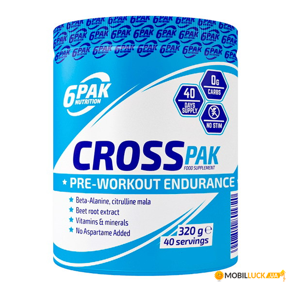  6PAK Nutrition Cross Pak 320  -