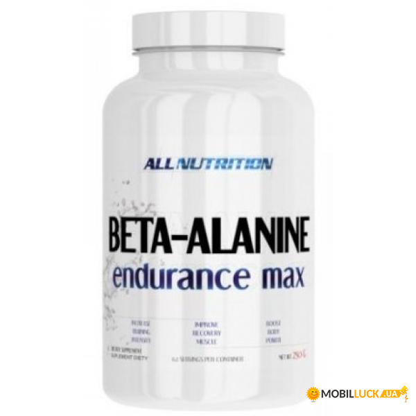  All Nutrition Beta-Alanine Endurance Max 250g 100-72-5484862-20