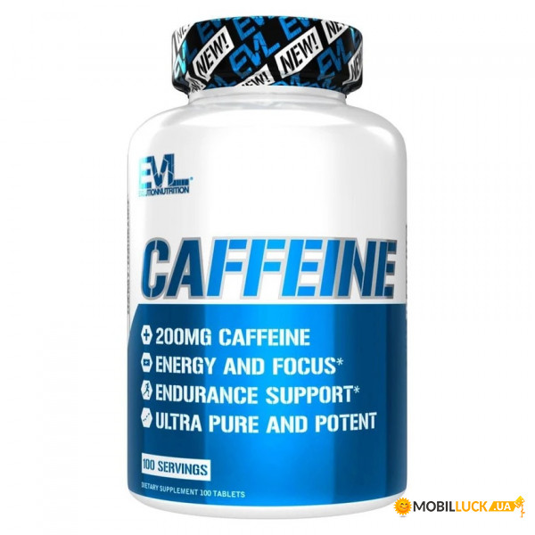  Evlution Nutrition Caffeine 100  