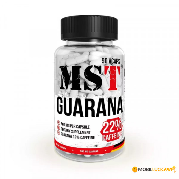  MST Nutrition Guarana 22 90 