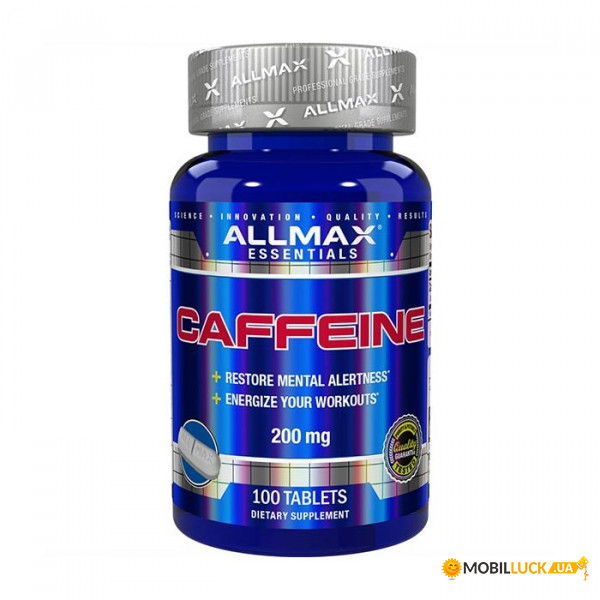  Allmax Nutrition Caffeine 200 mg 100  