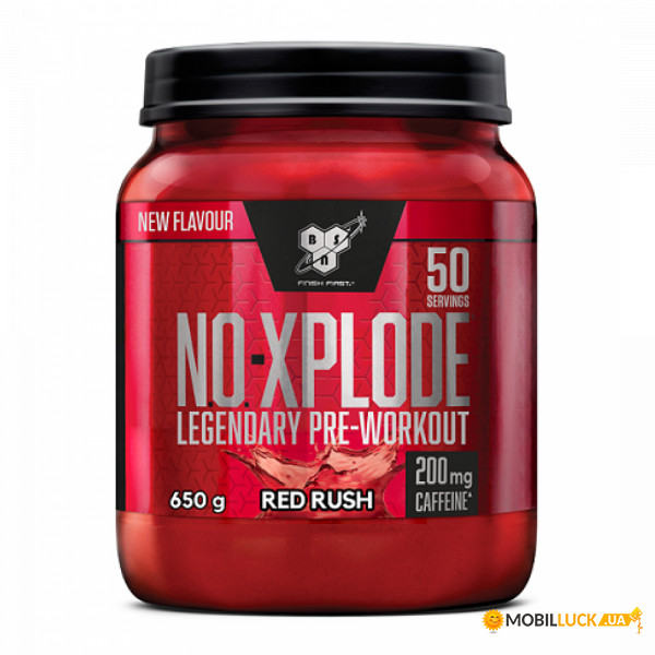  BSN NO Xplode 650g Red Rush