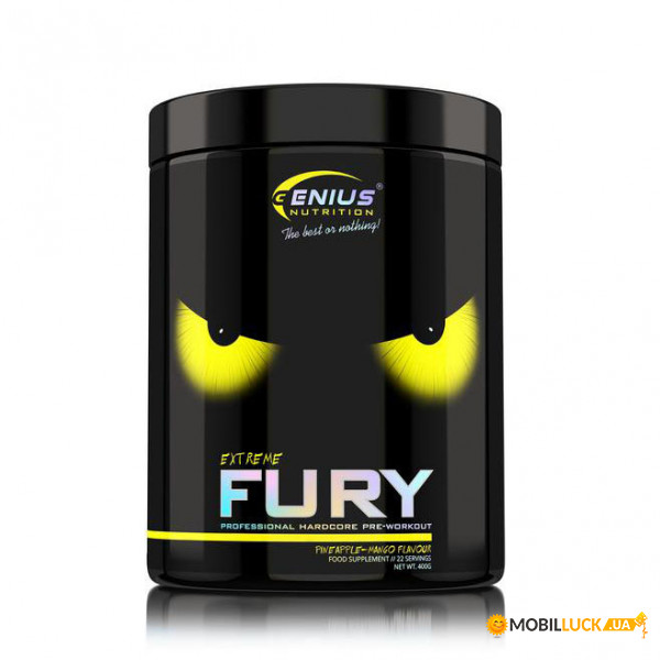  Genius Nutrition Fury Extreme 400 g ice candy