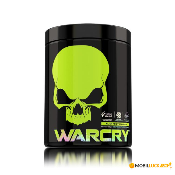  Genius Nutrition Warcry 400 g alien fruits