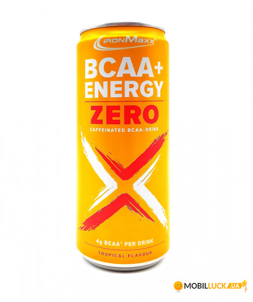 IronMaxx BCAA+ Energy Zero 330 ml 