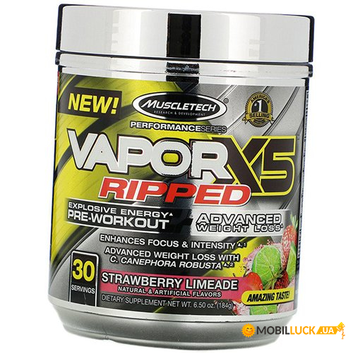   Muscle Tech VaporX5 Ripped 184 - (11098012)