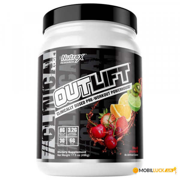  Nutrex Outlift 500g Fruit Punch