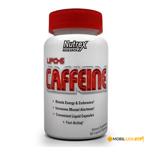  Nutrex Research Lipo-6 Caffeine 60  