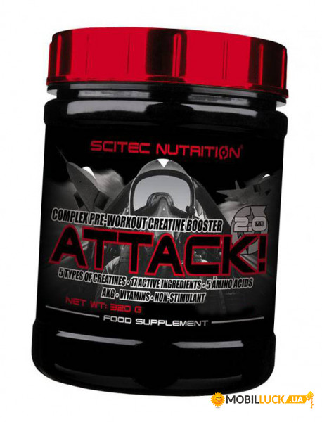   Scitec Nutrition Attack 2.0 320  (11087002)