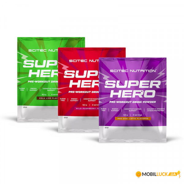  Scitec Nutrition Super Hero 9.5 g cola-lime