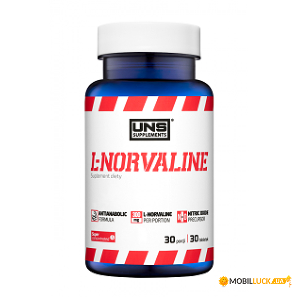   UNS L-Norvaline - 30caps 100-36-9876147-20