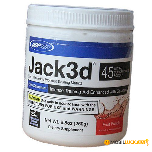   USP Labs Jack3d 250   (11133001)