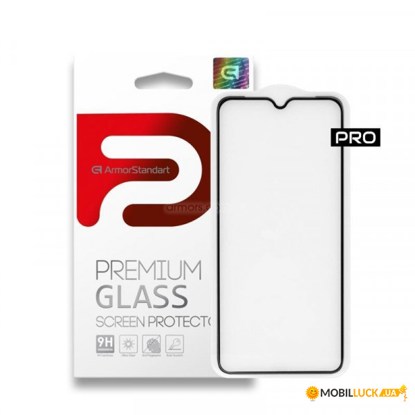   Armorstandart Pro Full Glue  Oppo A12 Black (ARM56686-GPR-BK)