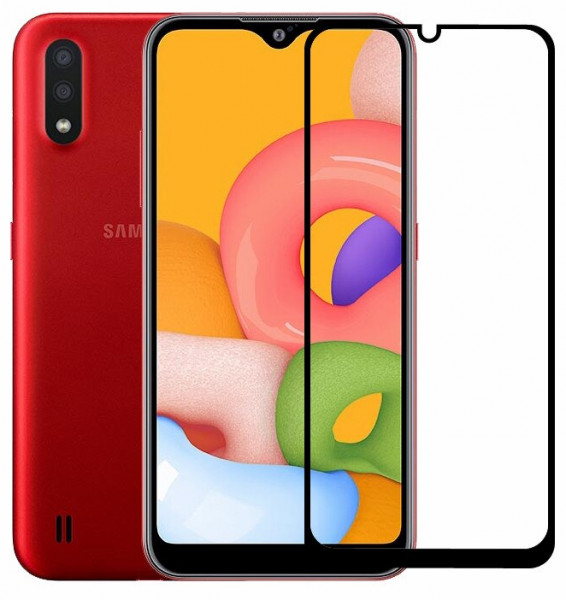   Full Glue Coverphone Samsung A01    5D