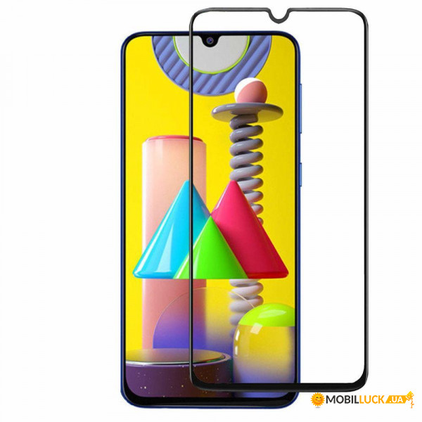   Full Glue Coverphone Samsung M31    5D