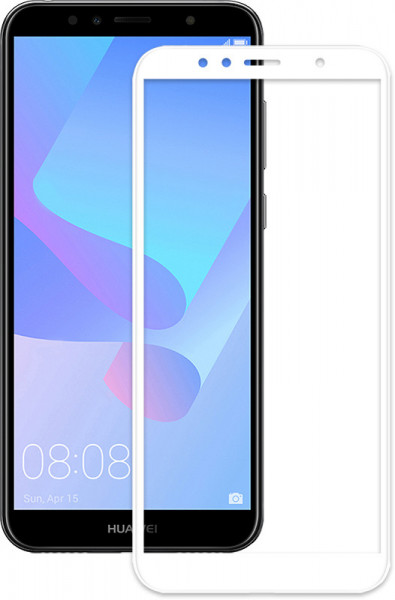   Mocolo 2.5D Full Cover Tempered Glass Huawei Y6 Prime 2018 White #I/S