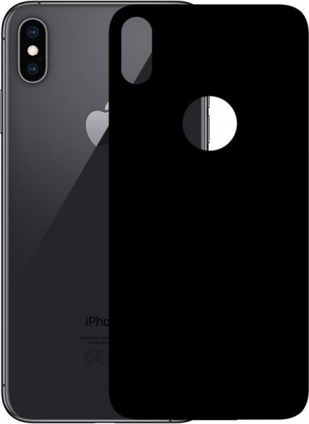   Mocolo 3D Backside Tempered Glass Apple iPhone XS Black #I/S