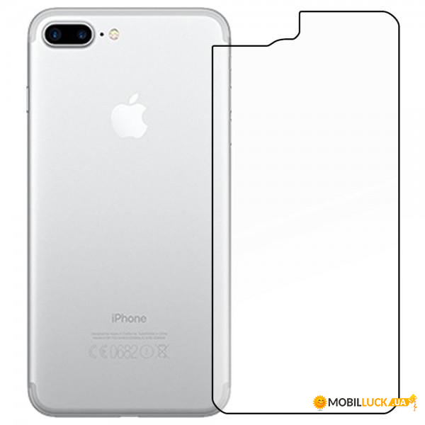  c TTech Backside Clear Glass 2.5D Series iPhone 7/8 (BS-000040803)