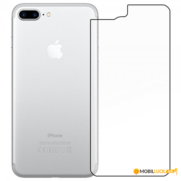  c TTech Backside Clear Glass 2.5D Series iPhone 7/8 (BS-000040803)