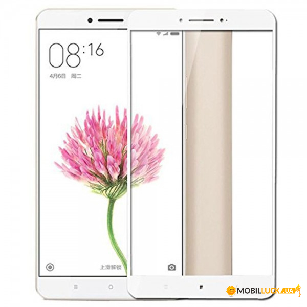  c TTech Full Cover 3D Series 9H Xiaomi Mi Max White (BS-000058245)