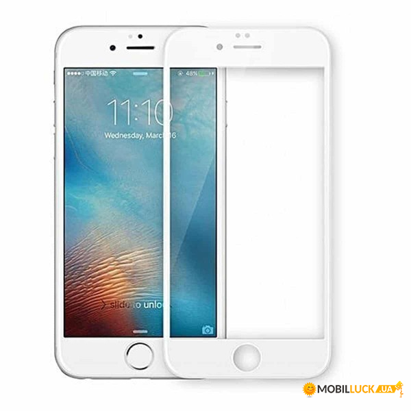  c TTech Full Cover 10D Series 9H iPhone 6 Plus White (BS-000058316)