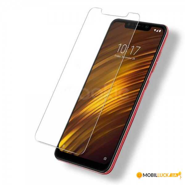  c TTech Clear Glass 2.5D  Xiaomi Pocophone F1 Transparent (BS-000063442)