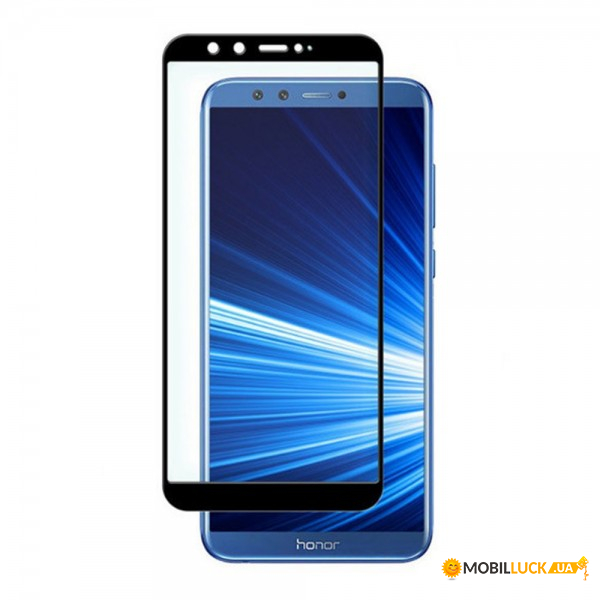  c TTech 3D Full Cover 9H  Huawei Honor 9 Black (BS-000064539)