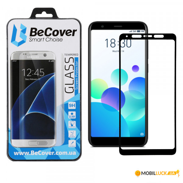   BeCover  Meizu M8c Black (703301)