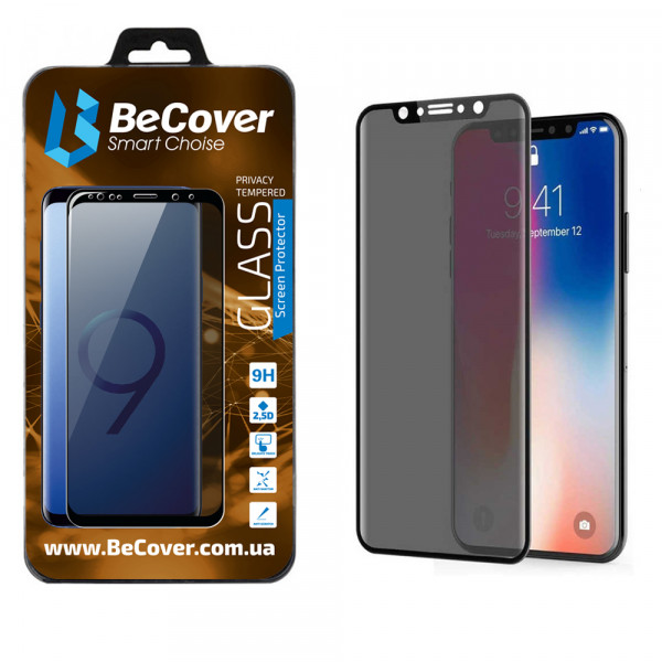   Anti-spying BeCover  Samsung Galaxy A20 SM-A205 Black (703915)