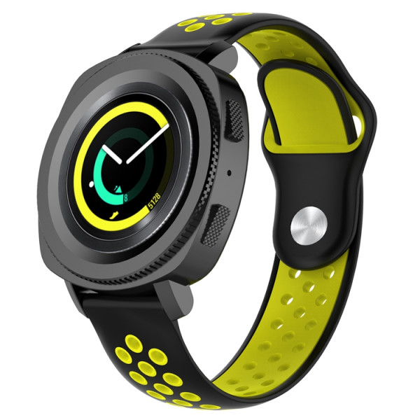  Nike Style BeCover  Samsung Galaxy Watch 46mm / Watch 3 45mm / Gear S3 Classic / Gear S3 Frontier Black-Yellow (705787)