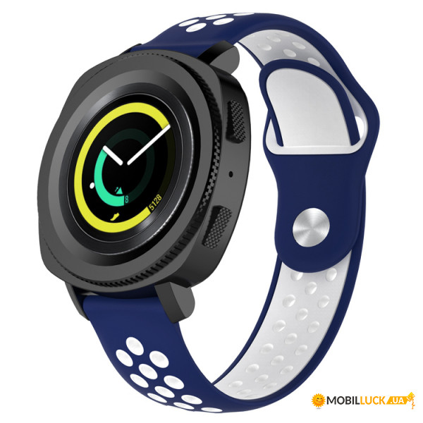  Nike Style BeCover  Samsung Galaxy Watch 46mm / Watch 3 45mm / Gear S3 Classic / Gear S3 Frontier Blue-White (705788)