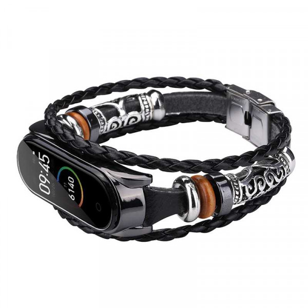  Jewellery Band BeCover  Xiaomi Mi Smart Band 5 Black (706003)