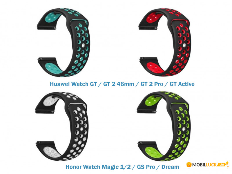   4  Vents Style Becover  Huawei Watch GT/GT 2 46mm/GT 2 Pro/GT Active/Honor Watch Magic 1/2/GS Pro/Dream Girl (706540)