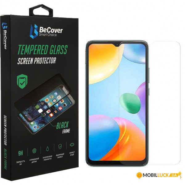   BeCover  Poco C40 Crystal Clear Glass 3D (708171)