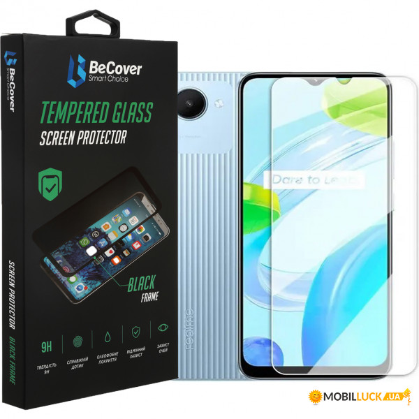   BeCover  Realme C30/C30s/C33 3D Crystal Clear Glass (708567)