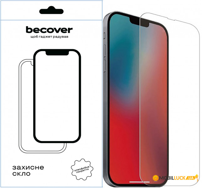   BeCover Apple iPhone 13 / 13 Pro 3D Crystal Clear Glass (709243)